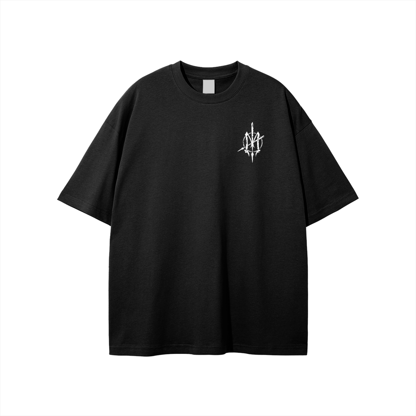 Nuuz Art/ Taiaha chest & Full back print - T-Shirt