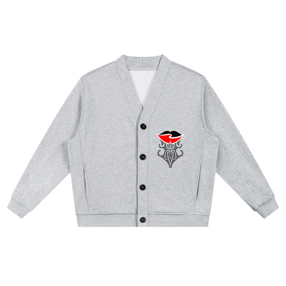 Moko Printed - Grey Cardigan