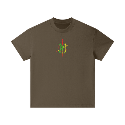 Youth Tee - NA Taiaha Logo with full back print
