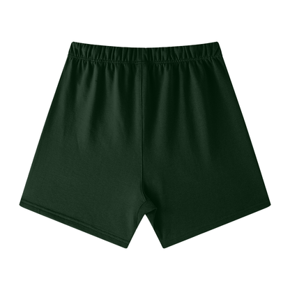 Streetwear Heavyweight Loose Fit Cotton Shorts - NA Logo