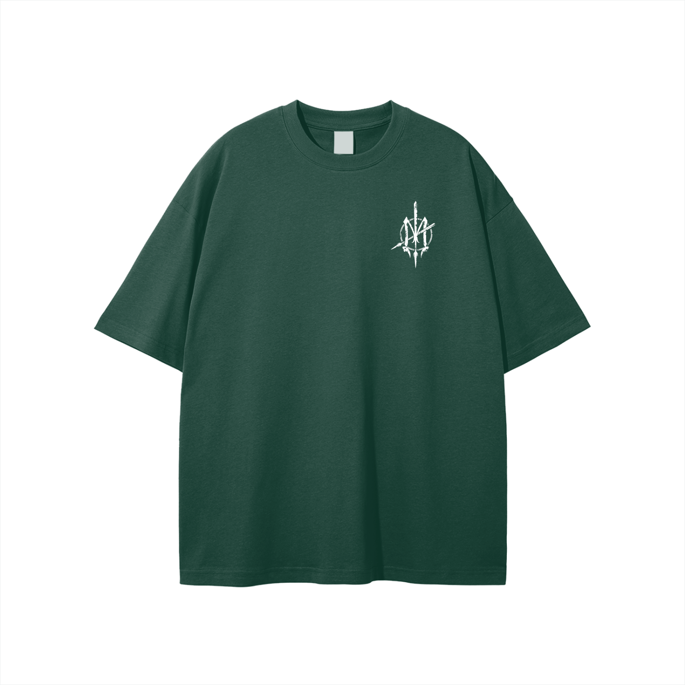 Nuuz Art/ Taiaha chest & Full back print - T-Shirt