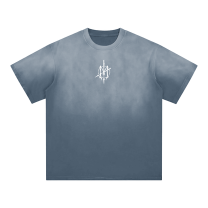 Sunfade Tee - Nuuz Art Graffiti logo back print