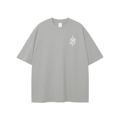 Nuuz Art/ Taiaha chest & Full back print - T-Shirt