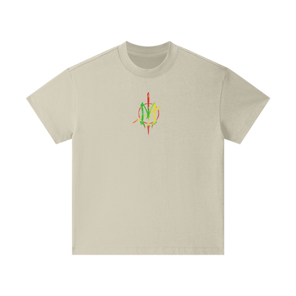 Youth Tee - NA Taiaha Logo with full back print
