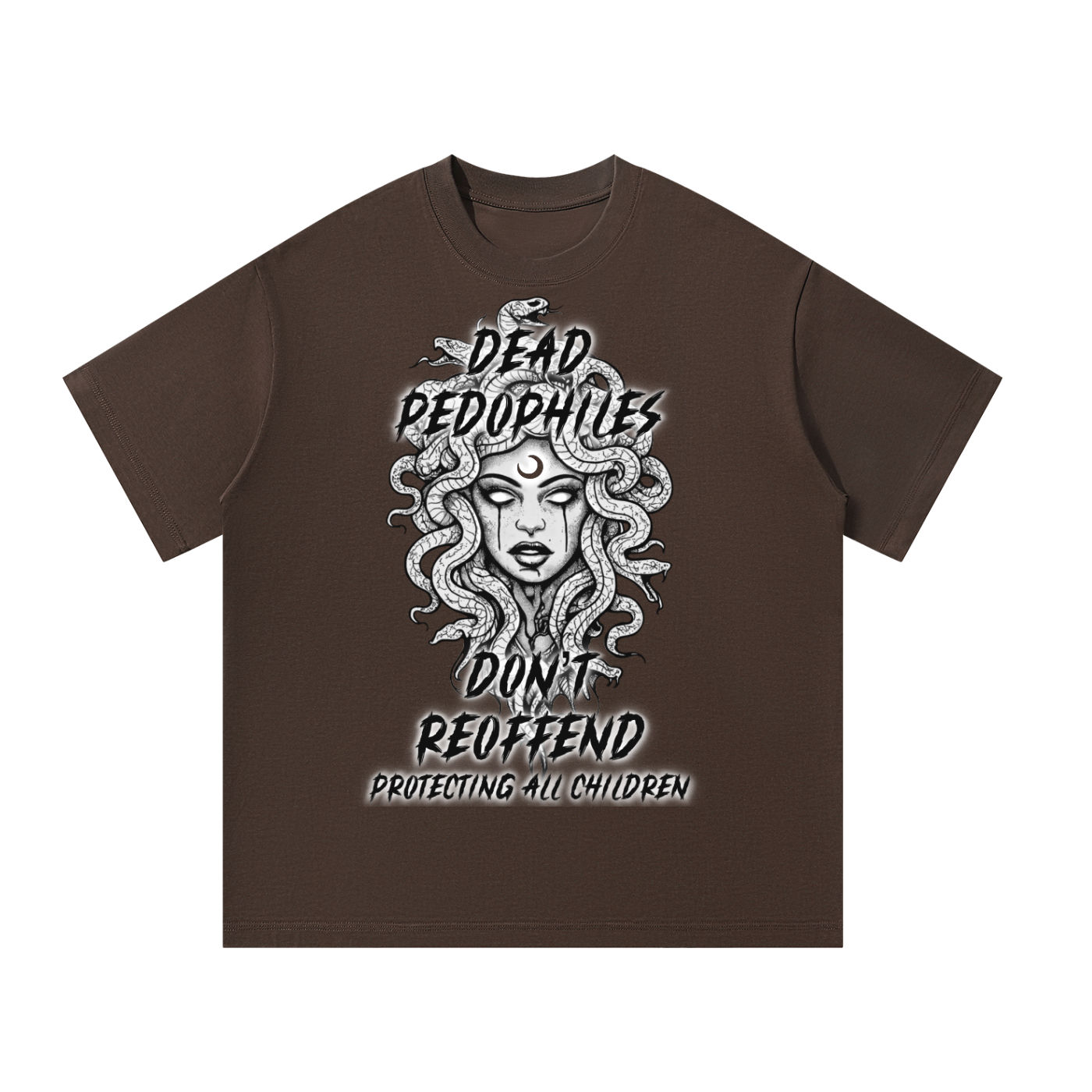 Oversized T-Shirt Medusa with text T2