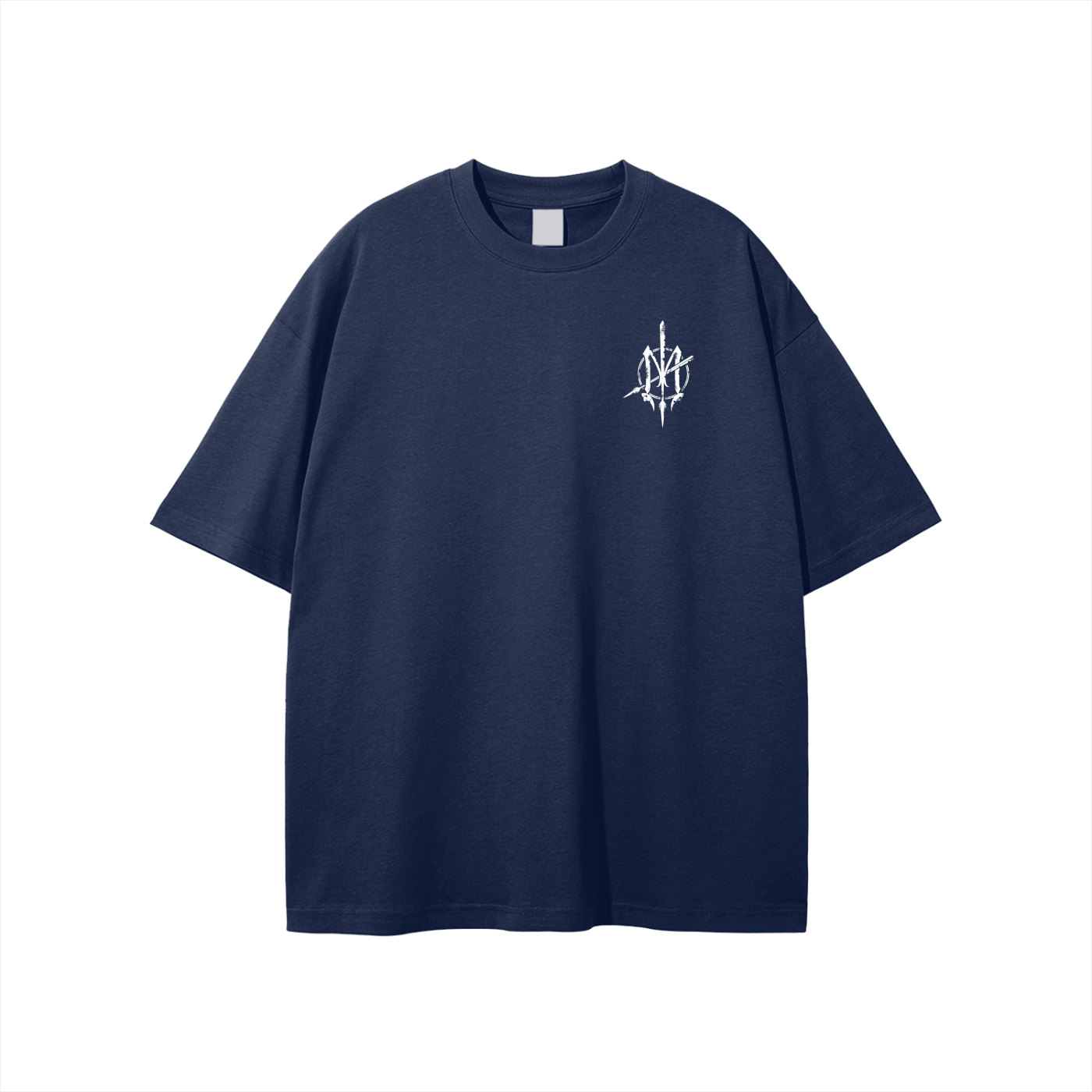 Nuuz Art/ Taiaha chest & Full back print - T-Shirt
