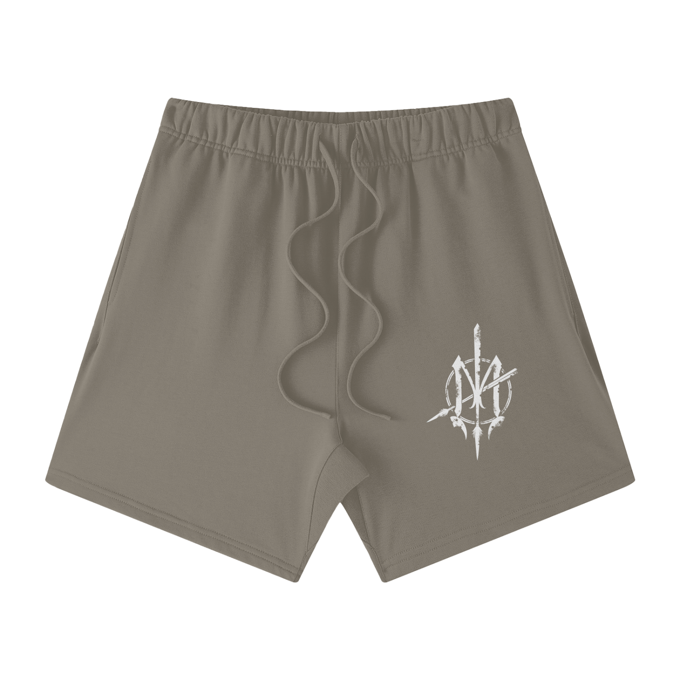 Streetwear Heavyweight Loose Fit Cotton Shorts - NA Logo