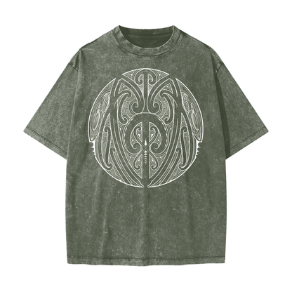 Heavyweight Snow Washed T-Shirt