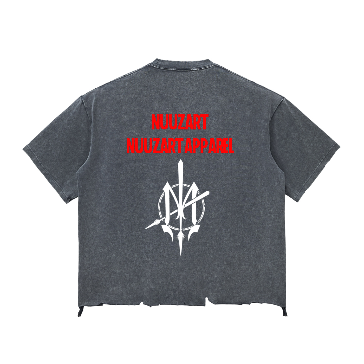 InkAddict Men’s Raw-Hem Box Tee