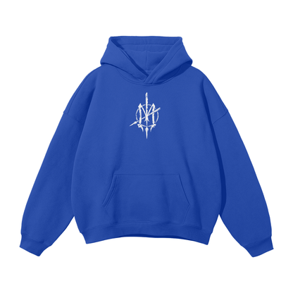 Nuuz Art/ Taiaha and Mataora Solid Colour Hoodie