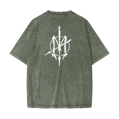 Heavyweight Snow Washed T-Shirt