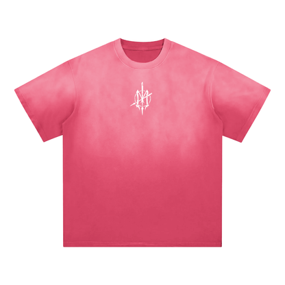 Sunfade Tee - Nuuz Art Graffiti logo back print