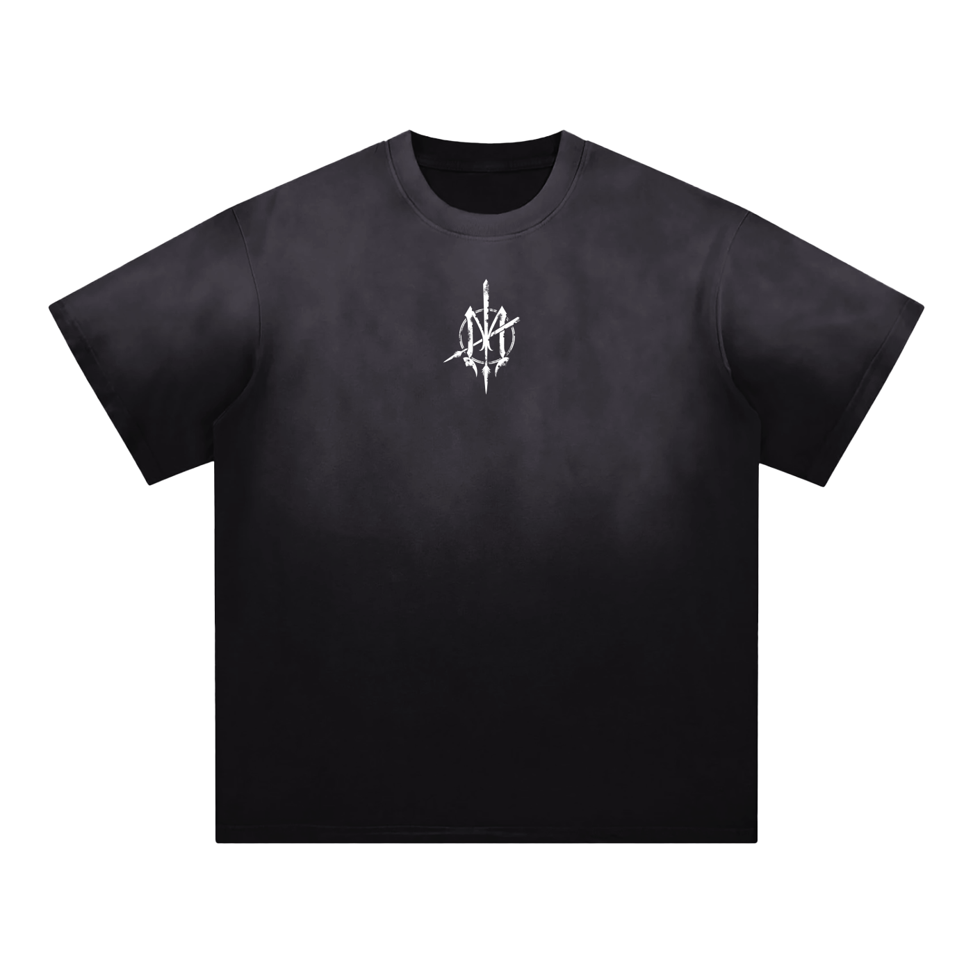 Sunfade Tee - Nuuz Art Graffiti logo back print