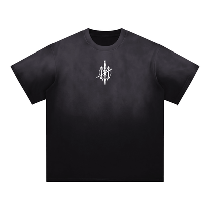 Sunfade Tee - Nuuz Art Graffiti logo back print