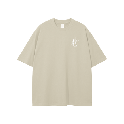 Nuuz Art/ Taiaha chest & Full back print - T-Shirt