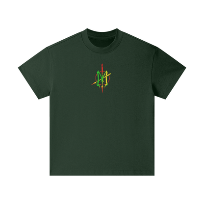 Youth Tee - NA Taiaha Logo with full back print