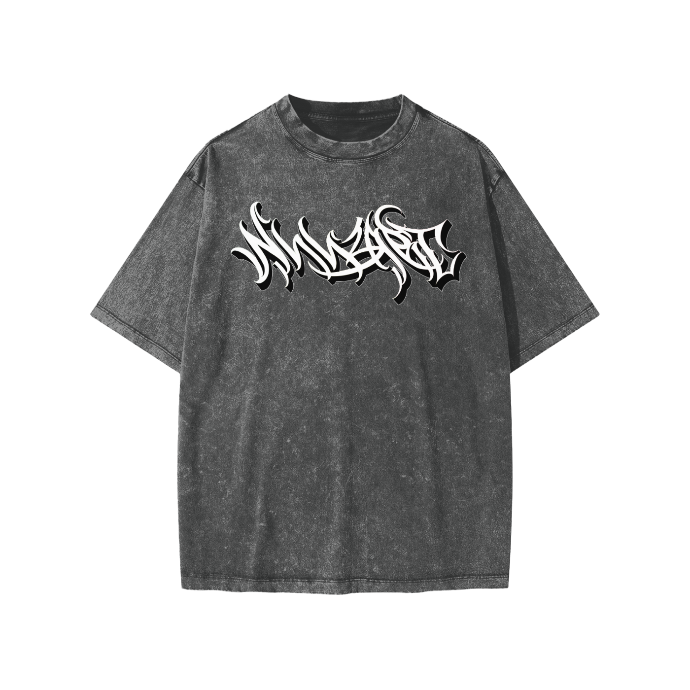 Snow Washed Youth Tee - Nuuzart Graffiti with Mataora
