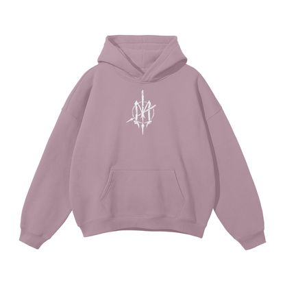 Nuuz Art/ Taiaha and Mataora Solid Colour Hoodie