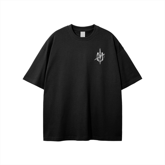 Nuuz Art/ Taiaha chest & Full back print - T-Shirt