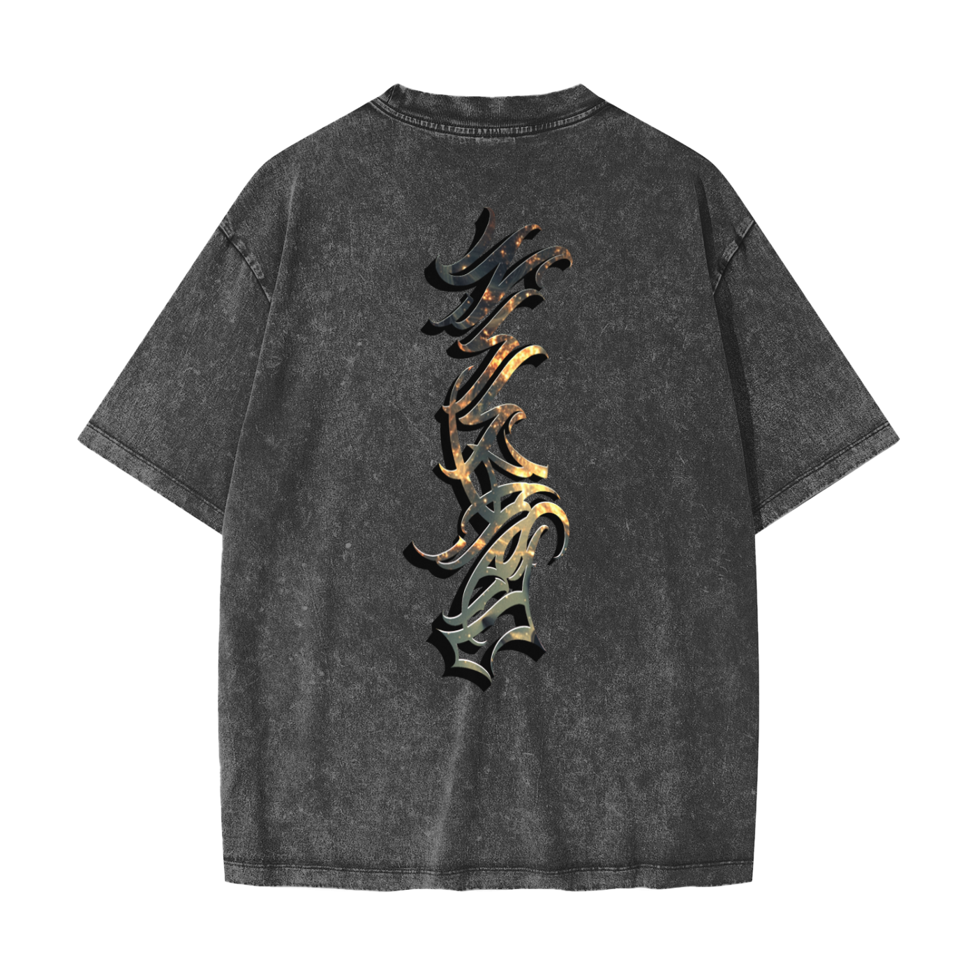 American Vintage Waxed Dyed  Heavyweight Mind Over Matter Tee