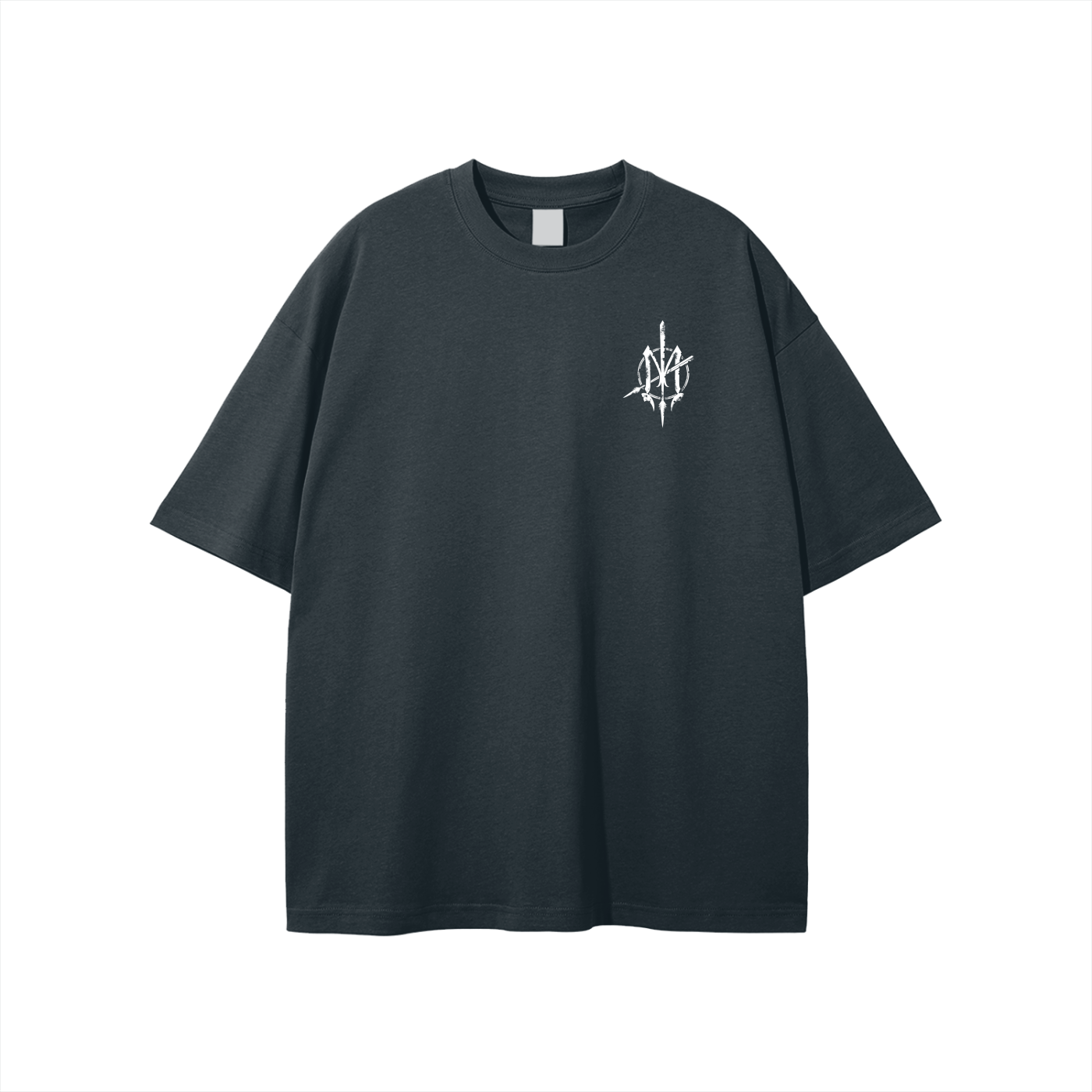 Nuuz Art/ Taiaha chest & Full back print - T-Shirt