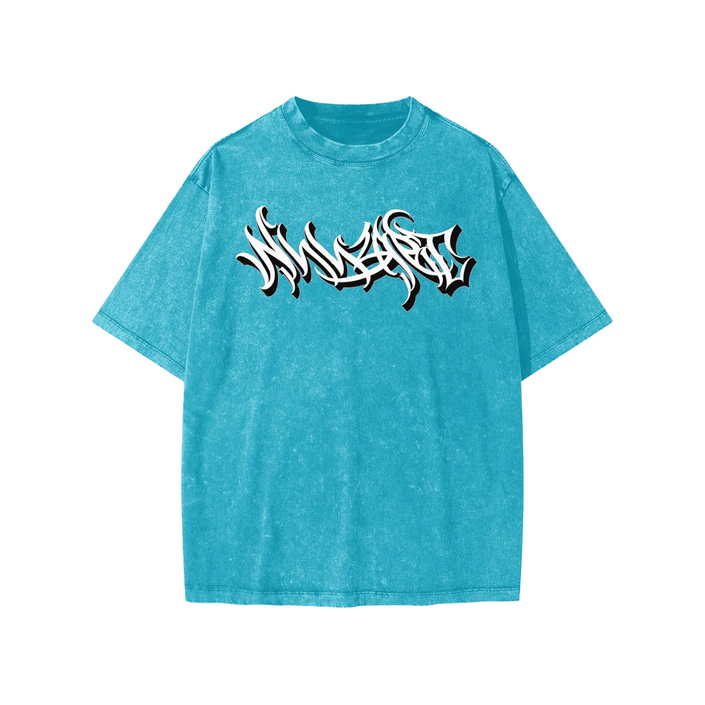 Snow Washed Youth Tee - Nuuzart Graffiti with Mataora