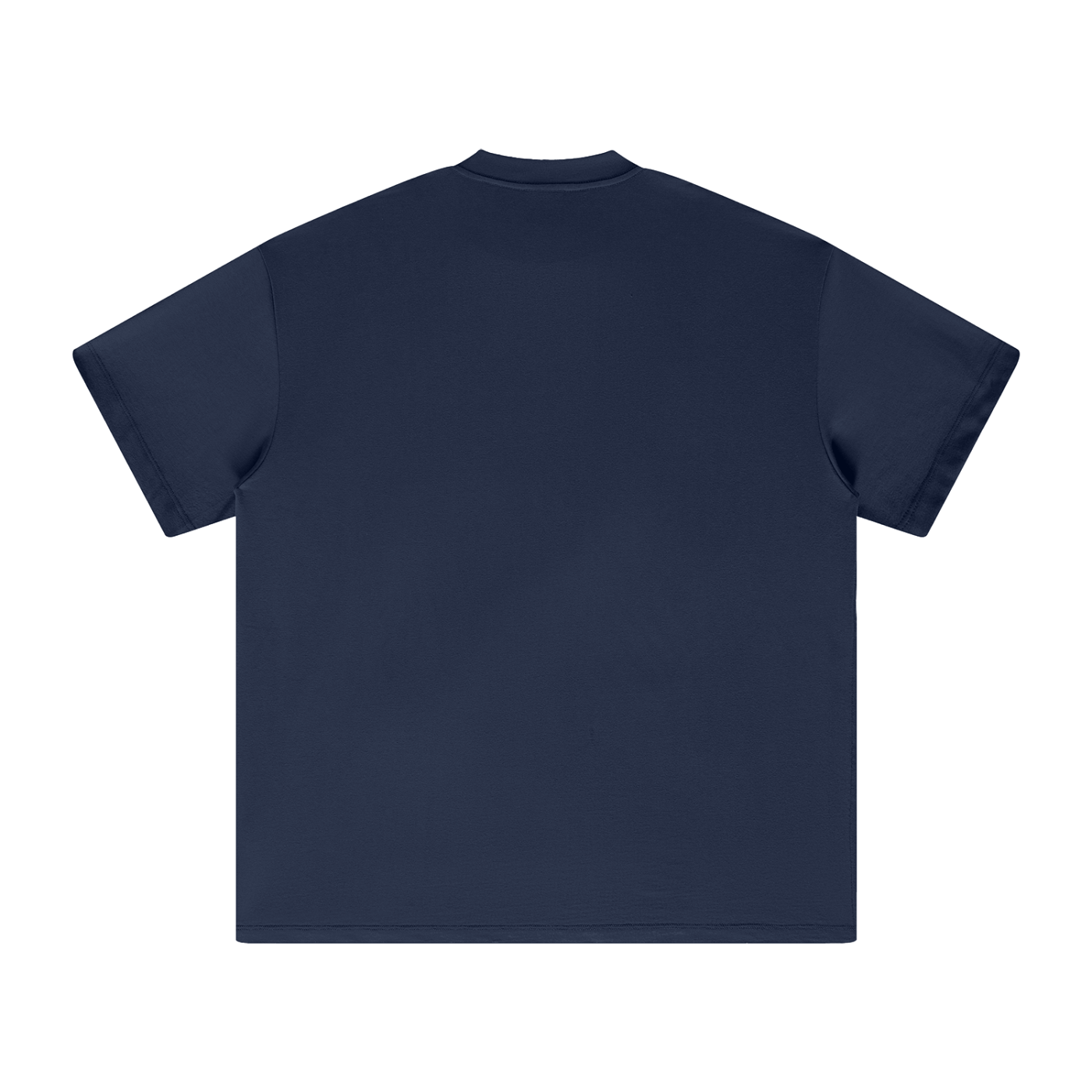 White Print Nuuz Art/ Taiaha Heavyweight T-Shirt