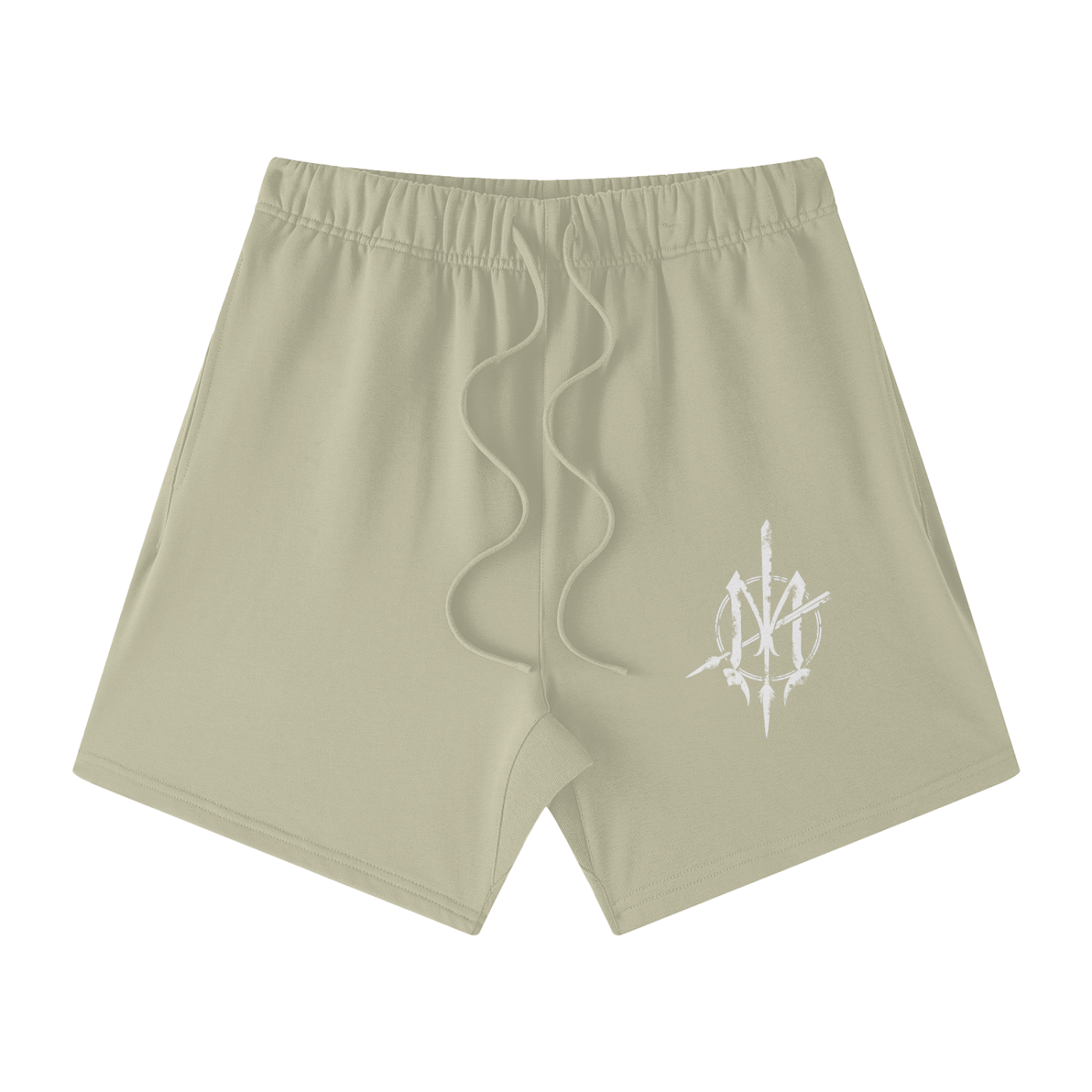 Streetwear Heavyweight Loose Fit Cotton Shorts - NA Logo