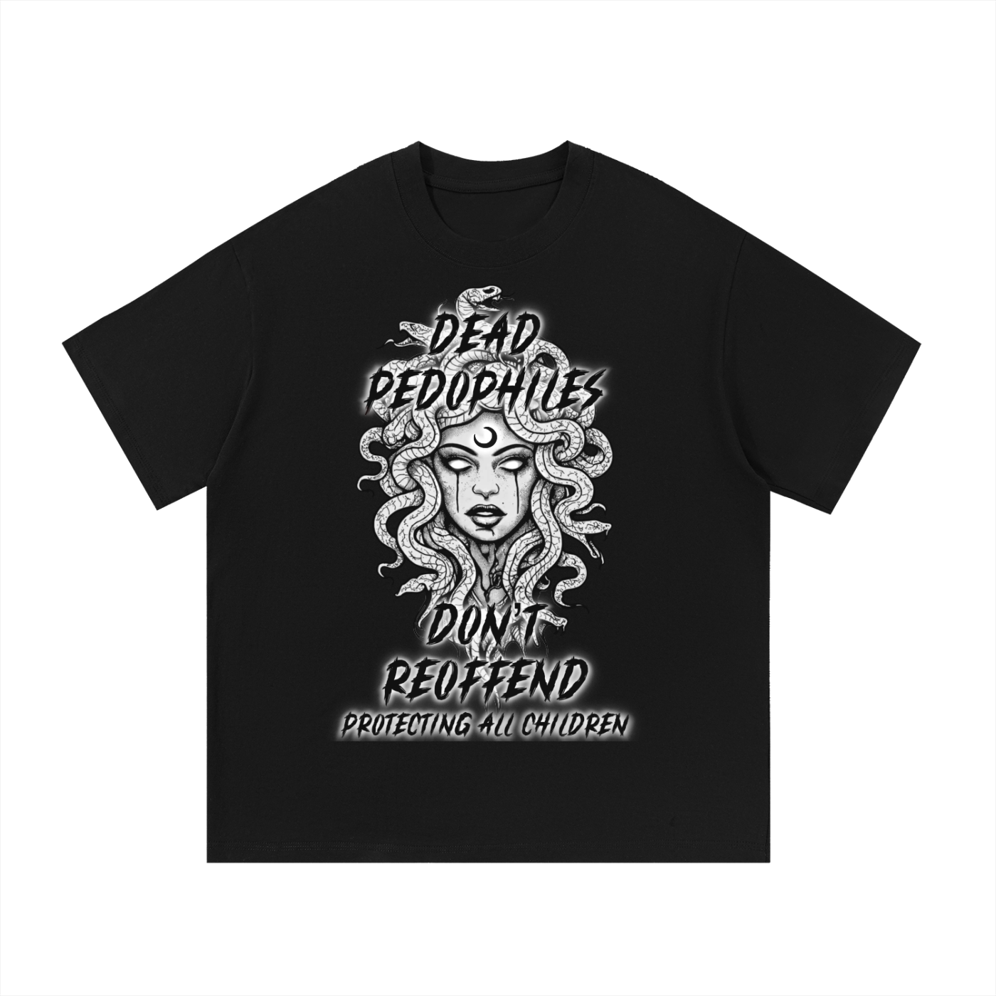 Medusa with text T2