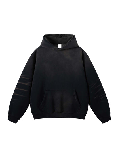 Kauae and Block Nuuz Art Logo Washed Dyed Fleece Hoodie