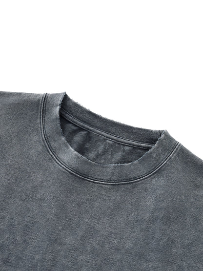 InkAddict Men’s Raw-Hem Box Tee