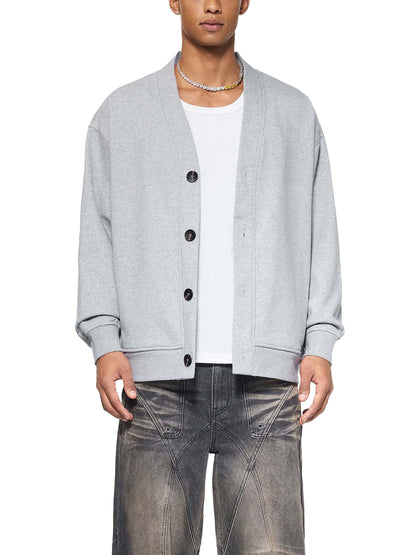 Moko Printed - Grey Cardigan